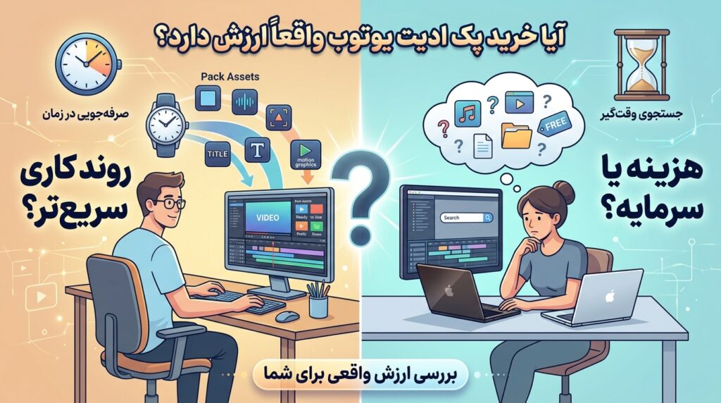 پک ادیت یوتوب